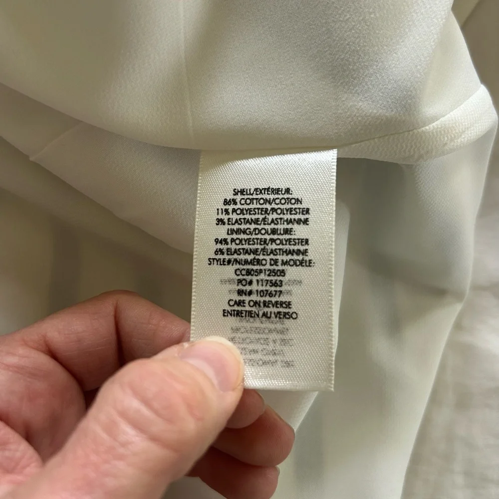 Alice + Olivia “Nella” Monochrome Black and White Striped Mini Dress- Sz 0 - Picture 12 of 12